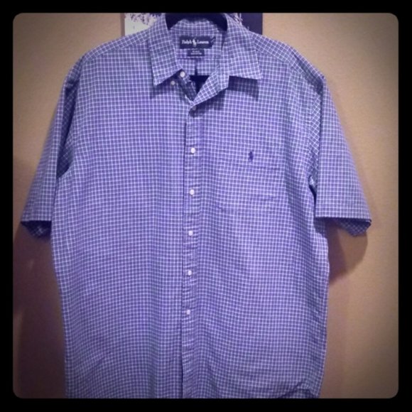 Polo Ralph Lauren Other - 👔Ralph Loren Blue Button Down short Sleeve Shirt